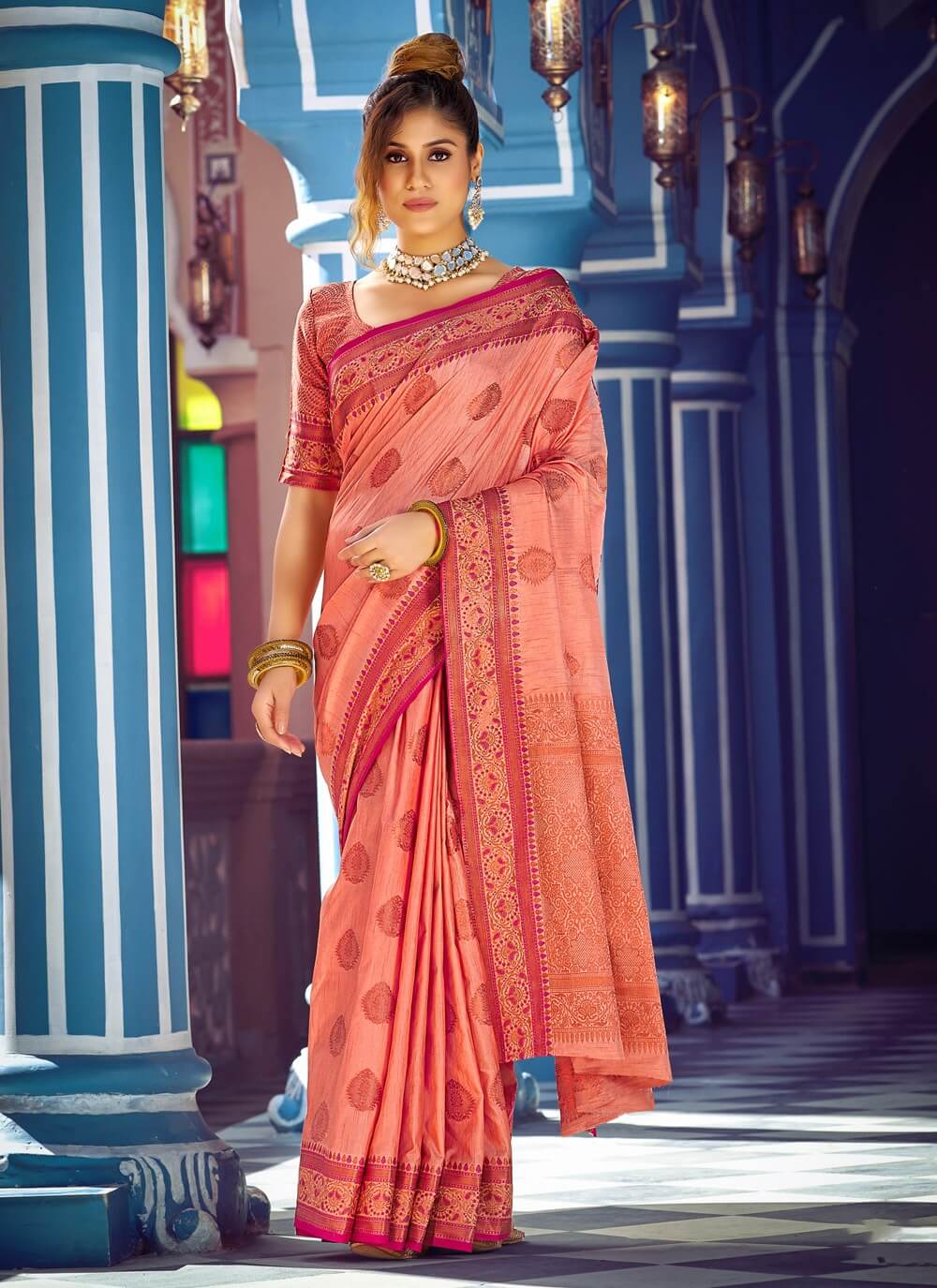 SANGAM SAREE KANCHI SILK